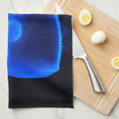 Linge De Cuisine Méduses bleues (Quart Plié)
