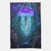 Linge De Cuisine Méduses luminescentes (Vertical)
