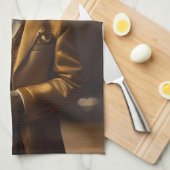 Linge De Cuisine Meerkat Sinatra, (Quart Plié)
