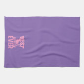 Linge De Cuisine Meilleur Chat Papa Jamais - Chat Silhouette (Horizontal)