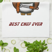 Linge De Cuisine Meilleur chef (Plié)