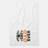 Linge De Cuisine Meilleur chef du monde Papa Jamais (Vertical)