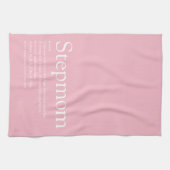 Linge De Cuisine Meilleur Ever Stepmaman, Stepmère Définition Rose (Horizontal)