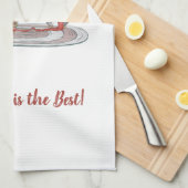 Linge De Cuisine Meilleur grand-mère Polaire Ours Penguin Amis hive (Quart Plié)