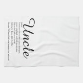 Linge De Cuisine Meilleur Oncle de tous les temps, définition moder (Horizontal)