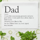 Linge De Cuisine Meilleur Papa, Daddy, Père du Monde (Plié)