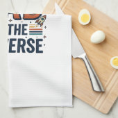 Linge De Cuisine Meilleur papa de l'univers conception vectorielle (Quart Plié)