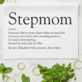 Linge De Cuisine Meilleur Stepmaman au monde, Stepmère Définition (Plié)