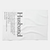 Linge De Cuisine Meilleure définition du mari au monde (Horizontal)