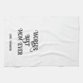 Linge De Cuisine Meilleure Maman du monde Jour des Mères, chef mère (Horizontal)