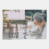 Linge De Cuisine Meilleure Maman Foliage Moderne 2 Photos Personnal (Horizontal)