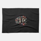 Linge De Cuisine Meilleure maman jamais couleur noire (Horizontal)