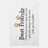 Linge De Cuisine Meilleurs amis (Vertical)