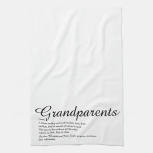 Linge De Cuisine Meilleurs Grands-Parents Définition Script