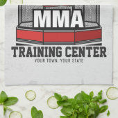 Linge De Cuisine Mélange d'arts martiaux AJOUTER LE NOM MIXED MARTI (Plié)