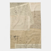 Linge De Cuisine Mélange de manuscrit de Beethoven (Vertical)