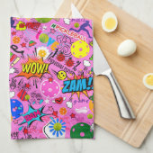 Linge De Cuisine 😍 mélangé rose (Quart Plié)