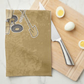 Linge De Cuisine Mélangeur en béton beige (Quart Plié)