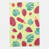 Linge De Cuisine Melon coloré (Vertical)