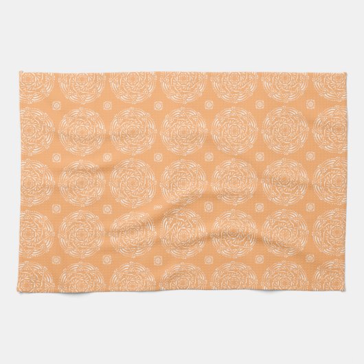 Linge De Cuisine Melon Mandala (Horizontal)