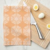 Linge De Cuisine Melon Mandala (Quart Plié)