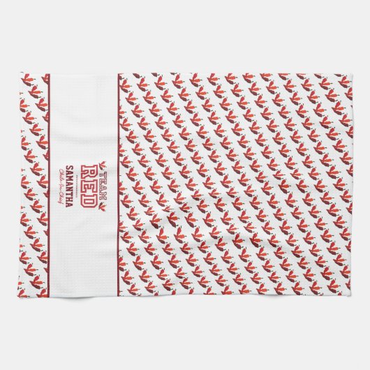 Linge De Cuisine Membre EQUIPE RED (Horizontal)