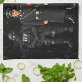 Linge De Cuisine Même Différent Costume (Plié)