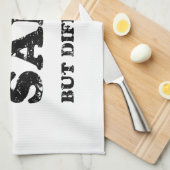 LINGE DE CUISINE MÊME MAIS DIFFÉRENT (Quart Plié)