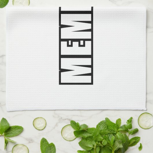 LINGE DE CUISINE MÉMOIRE (Plié)