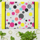 Linge De Cuisine Memphis pois (Plié)