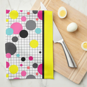 Linge De Cuisine Memphis pois