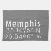 Linge De Cuisine Memphis Tennessee Latitude de longitude (Horizontal)
