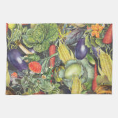 Linge De Cuisine Ménagerie de jardin végétal (Horizontal)