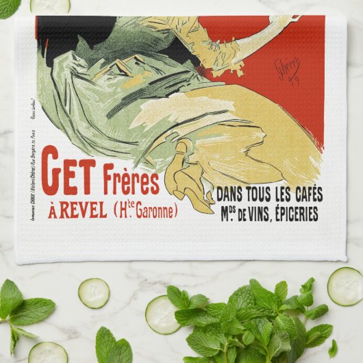 Linge De Cuisine Menthe (Plié)