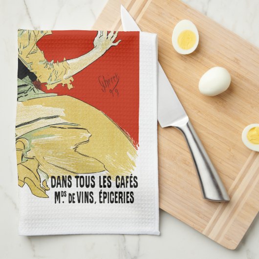 Linge De Cuisine Menthe (Quart Plié)