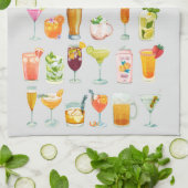 Linge De Cuisine Menu Barre - Offres à la barre Happy Hour (Plié)