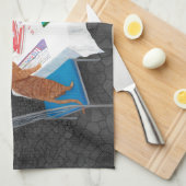 Linge De Cuisine Meowjongg (Quart Plié)