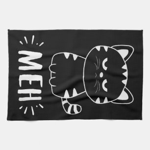 Linge De Cuisine Meowy Amoureux de les chats Filles Meh Chat - Drôl