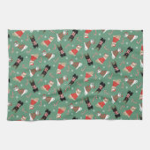 Linge De Cuisine Meowy Christmas Cats (Horizontal)