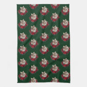 Linge De Cuisine Meowy Christmas Maine Coon Cat  (Vertical)