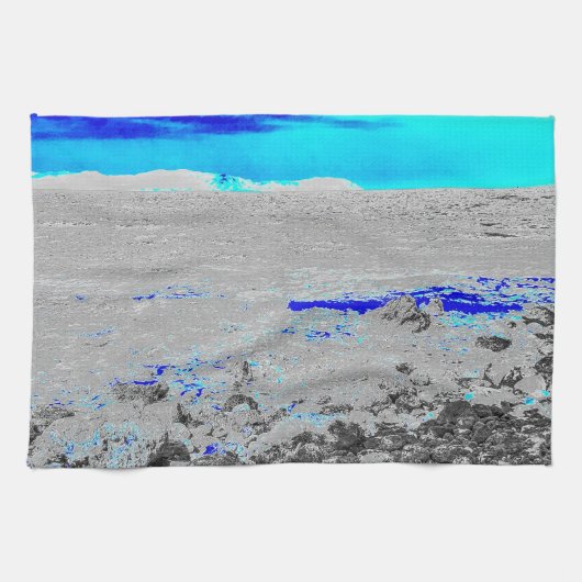 Linge De Cuisine mer bleue (Horizontal)
