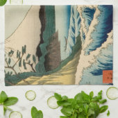 Linge De Cuisine Mer japonaise de Satta Hiroshige Art (Plié)