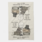 Linge De Cuisine Merci (Vertical)