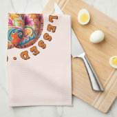 Linge De Cuisine Merci, béni, Gratuit Citrouille Floral (Quart Plié)