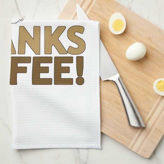 Linge De Cuisine Merci Coffee (Quart Plié)