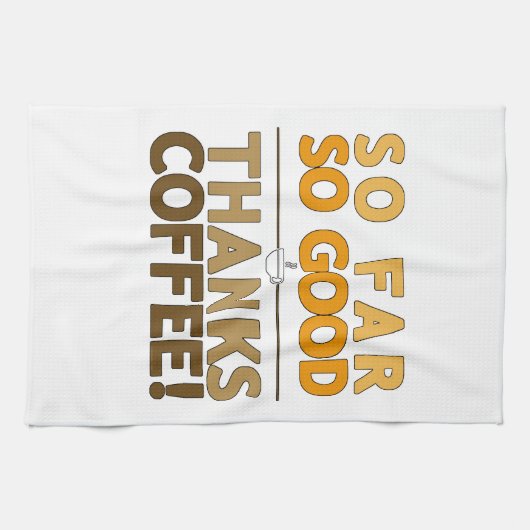 Linge De Cuisine Merci Coffee (Horizontal)