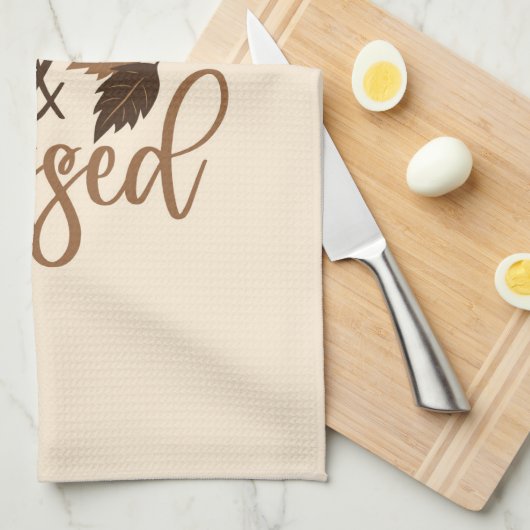 Linge De Cuisine Merci et béni (Quart Plié)