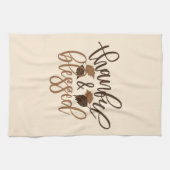 Linge De Cuisine Merci et béni (Horizontal)