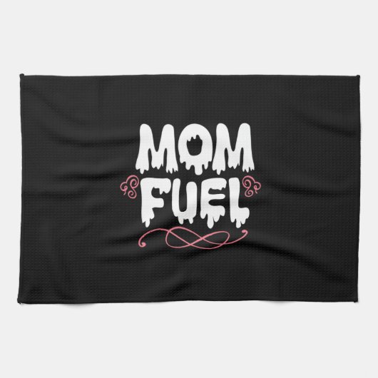 Linge De Cuisine Mère Cadeau Maman Carburant (Horizontal)