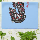 Linge De Cuisine Mère Otter & bébé Haida Art Cuisine Tea-Towne (Plié)